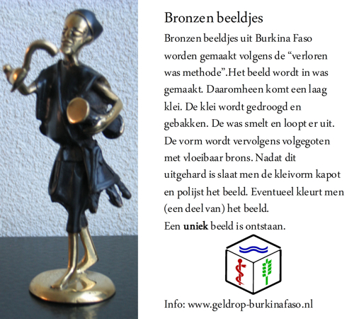 Bronzen beeldje